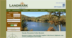 Desktop Screenshot of landmarkvacations.com